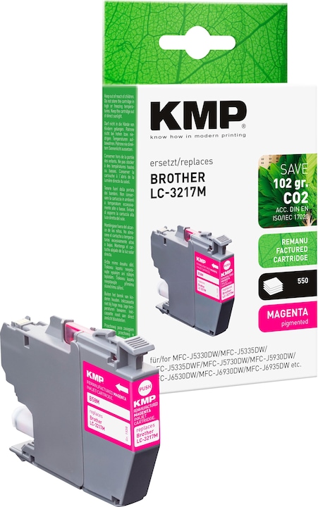 Produktbild KMP Tinte ersetzt LC3217M (M)