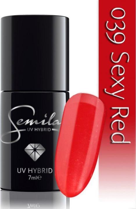 Image du produit Semilac 039 Sexy Raudona 7ml (Sexy Red, Vernis semi-permanent)