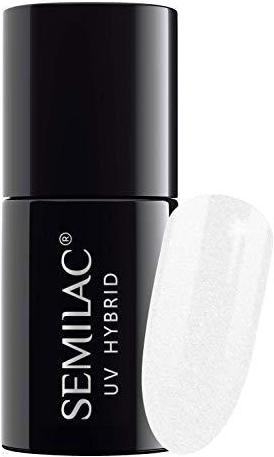 Actual product image Semilac 091 Glitter Milk 7ml (UV gel varnish)