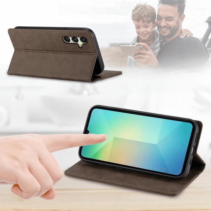 Actual product image Cover-Discount Galaxy A36 5G - Flip Case mit RFID Blocker (Samsung Galaxy A36)