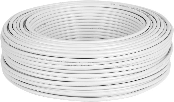 Productafbeelding Cabletech F690BV CU kabel + dubbele zeef 100m / k. (Antennekabel)