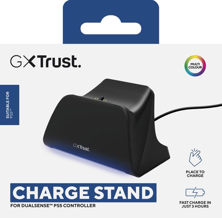 Produktbild Trust GXT255 CHARGE STAND PS5 BLK (PS5)