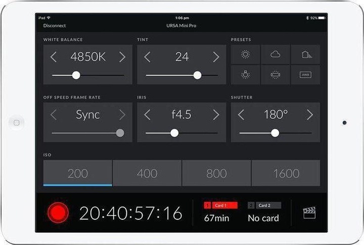 Image du produit Blackmagic URSA Mini Pro 4.6K G2 (11.94 Mpx, 60p)