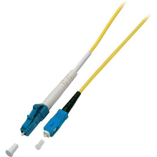 EFB Elektronik Simplex Jumper SC/LC, 9/125µ 1 Meter, LSZH (U/UTP, CAT6, 1 m), Netzwerkkabel