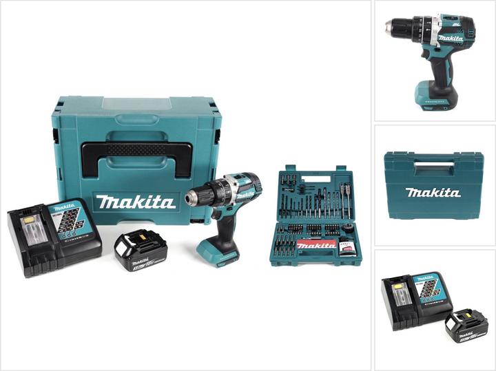 Actual product image Makita DHP 484 RF1J (Rechargeable battery operated)