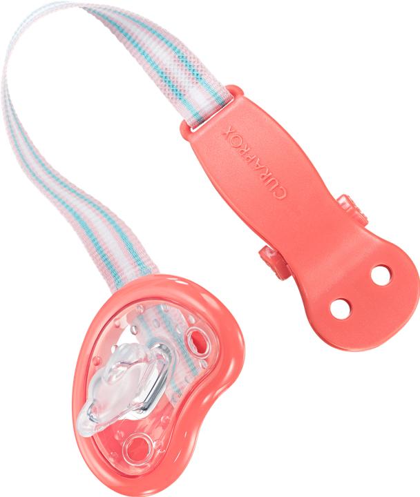 Image du produit Curaprox Bébé Schnullerhalter corail (1 x, dès la naissance)