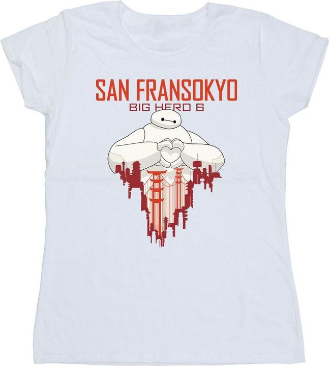Produktbild Disney Big Hero 6 Baymax San Fransokyo Heart TShirt (S)