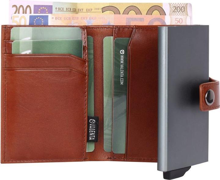 Actual product image Valenta CardCase Plus Luxe Cognac