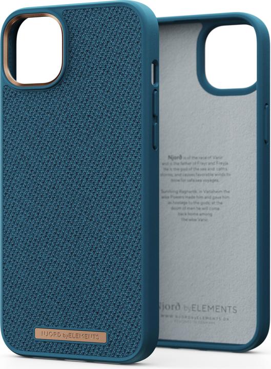 Actual product image Njord Hard Cover Tonal Case Deep Sea (Apple iPhone 14 Plus)