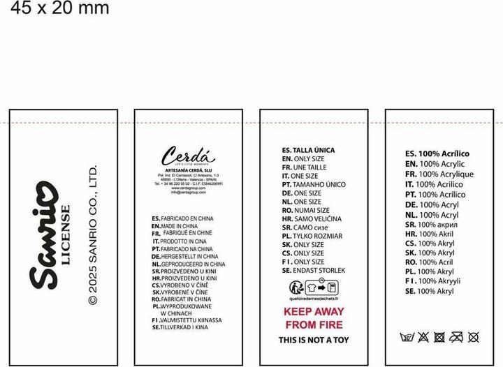 Actual product image Disney 2-teiliges Hello Kitty Set