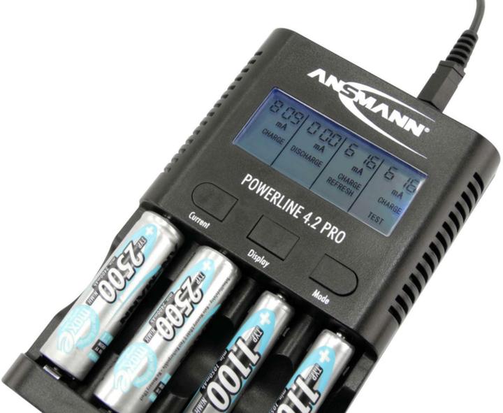 Image du produit Ansmann Ligne électrique 4.2 Pro (1 pcs, AA, AAA, Chargeurs sans batterie)
