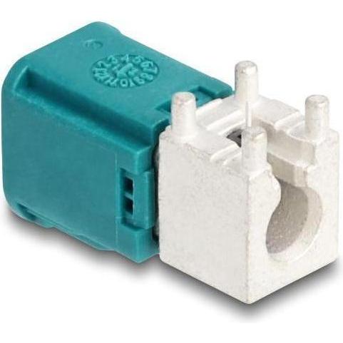 Thumbnail - Delock Mini FAKRA Stecker single gewinkelt A-Typ PCB (Netzwerkkabel Stecker), Netzwerk Zubehör