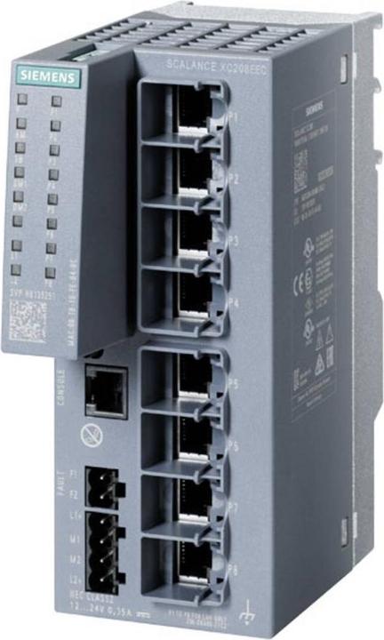 Siemens 6GK5208-0BA00-2FC2 SCALANCE (8 ports)