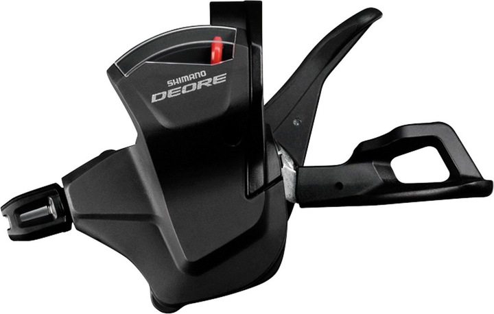 Actual product image Shimano Deore MTB SL-M6000 shift lever 2/3s with optical gear indicator