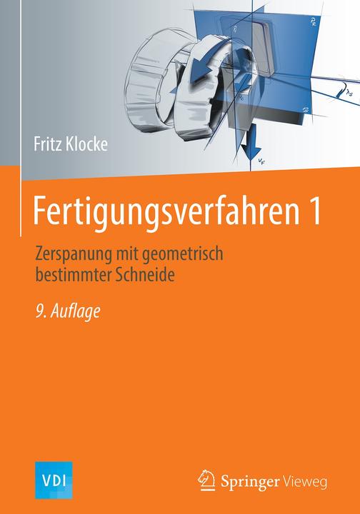 Produktbild Fertigungsverfahren 1 (Deutsch, Fritz Klocke, 2018)