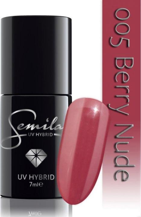 Semilac 005 Berry Nude 7ml (005 Berry Nude, UV gel varnish)