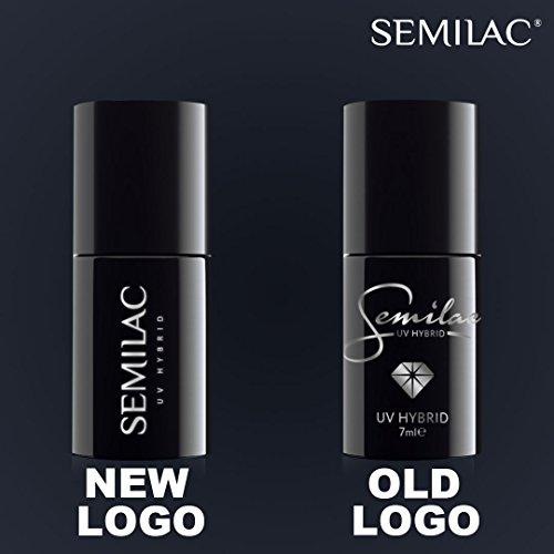 Actual product image Semilac 005 Berry Nude 7ml (005 Berry Nude, UV gel varnish)