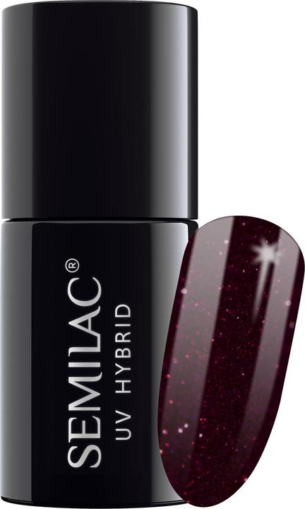 Image du produit Semilac gel polish 7 ml Night Euphoria 148 (148 Nuit Euphorie, Vernis à ongles effet gel)
