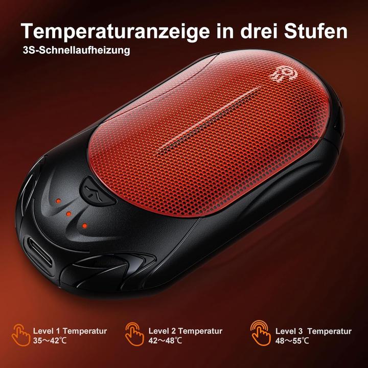 Actual product image Outjut Pocket warmer