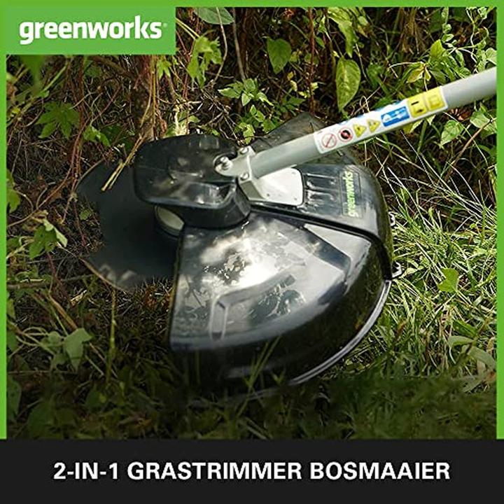 Produktbild Greenworks lawn mower GD40BCB (Trimmfaden)
