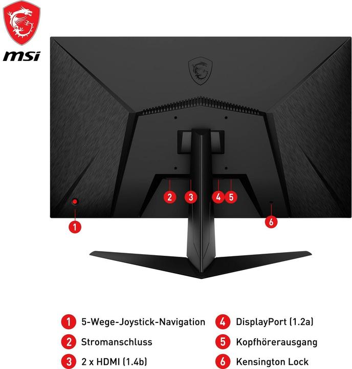 Produktbild MSI Optix G2712DE (1920 x 1080 Pixel, 27")