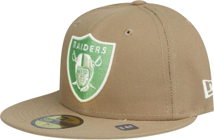 Actual product image New Era 59Fifty Fitted Cap - Las Vegas Raiders khaki (7 1/8)