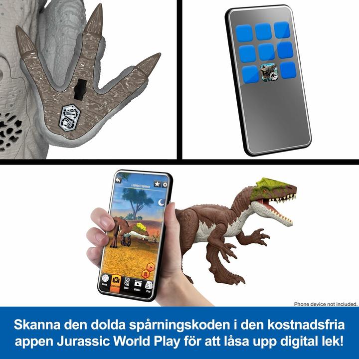 Actual product image Jurassic World Gigantic Trashers Chilantaisaurus