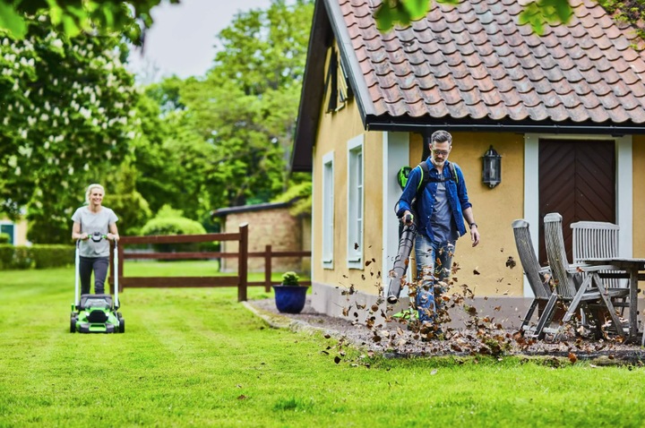 Produktbild Greenworks GD60BPB 60V "DigiPro" (Akkubetrieb, Laubbläser)