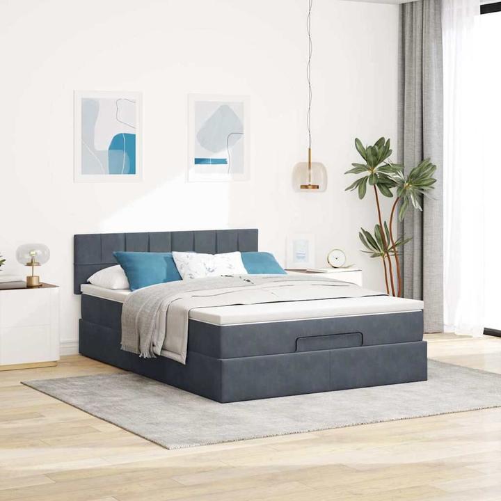 Produktbild vidaXL Ottoman-Bett (140 x 190 cm)