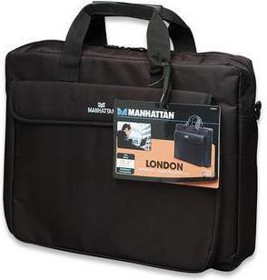 Produktbild Intracom MANHATTAN London Notebook Briefcase Top Load Fits Most Widescreens Up To 15.4 inch (15.60", Universal)