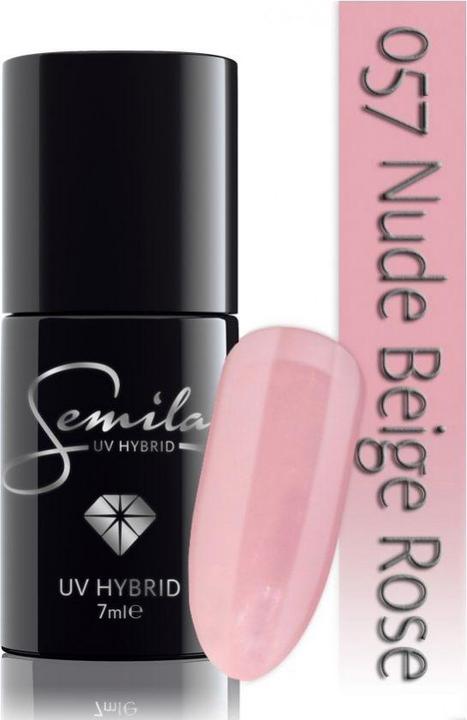 Image du produit Semilac 057 Nude brownish yellow Rose 7ml (Beige Couleur Nude Beige Rose, Vernis semi-permanent)