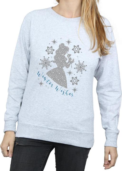 Produktbild Disney Princess Belle Winter Silhouette Sweatshirt (L)