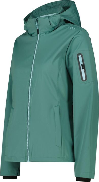 Actual product image CMP Campagnolo Women's Light Softshell Jacket Zip Hood (34)