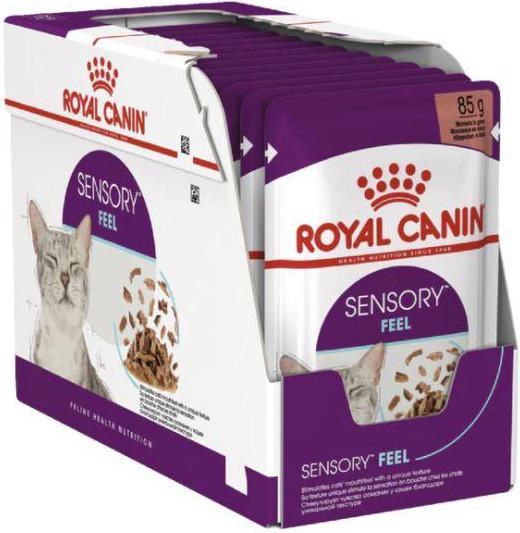 Actual product image Royal Canin Sensory Feel Gravy cat food - 12 x 85 g (Senior, 12 pcs., 1020 g)