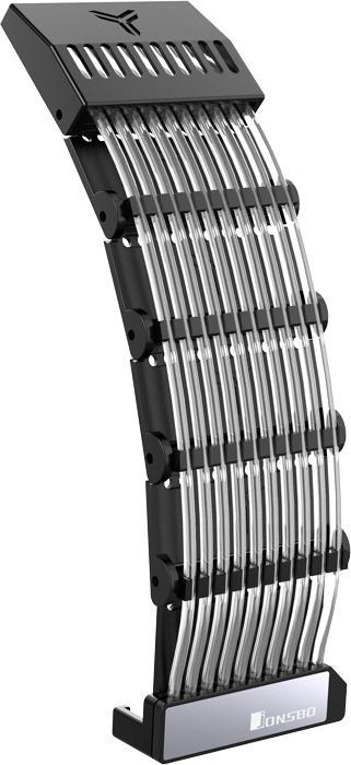 Actual product image Jonsbo DY-1 ARGB lighting for mainboard power cable (RGB)