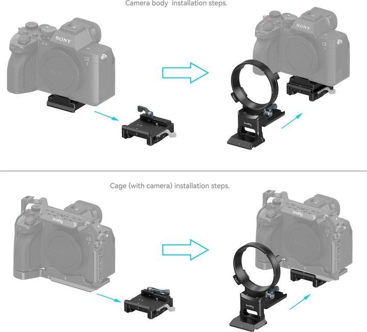 Produktbild SmallRig Rotatable Horizontal-to-Vertical Mount Plate Kit for Sony FX Series