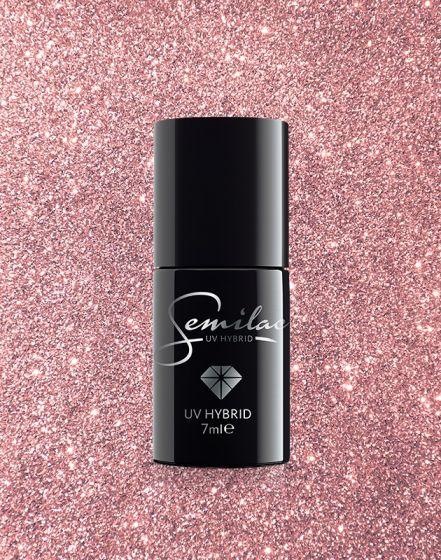 Actual product image Semilac gel polish 7 ml Midnight Samba 179 (Midnight Samba, Gel-Effect Nail Polish)