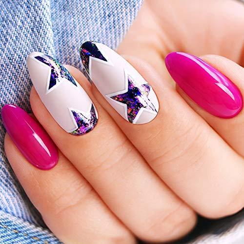 Produktbild Semilac 034 Mardi Gras 7ml (Neonowy mix fuksji i fioletu, UV-Gel Lack)