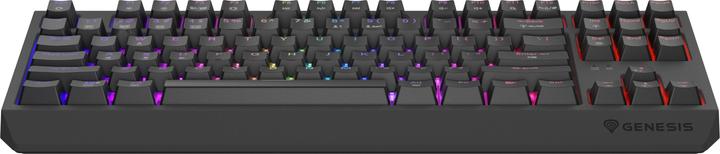 Actual product image Genesis herní klávesnice THOR 230/TKL/RGB/Outemu Silent Lemon/Bezdrátová USB + Bluetooth/US layout/Č (US, Cable, Wireless)