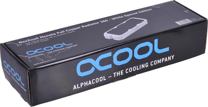 Actual product image Alphacool NexXxoS 360mm White Special Edition (120 mm)
