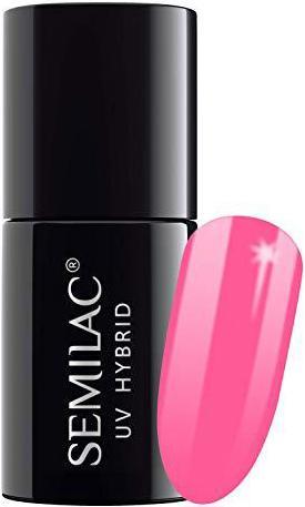 Image du produit Semilac 043 Rose électrique 7ml (Rose électrique, Vernis semi-permanent)