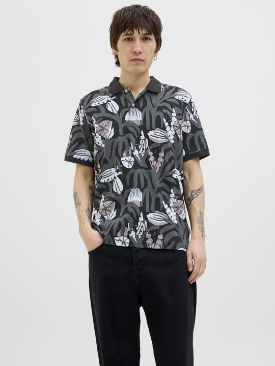 Produktbild Jack & Jones All Over Print Polokragen Poloshirt Poloshirt (XS)