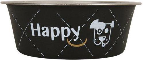 Image du produit Zolux Bowl Inox Happy 1.5 l - noir (1.50 l)