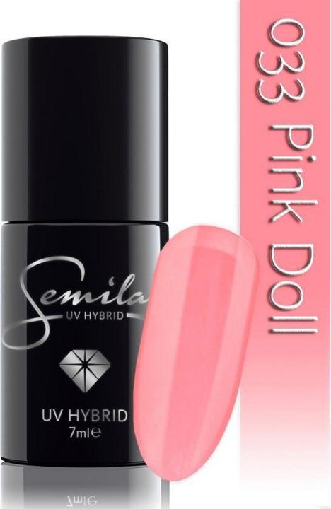 Productafbeelding Semilac 033 Roze pop 7ml (Roze pop, Semi-permanente vernis)