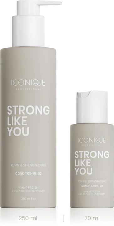 Actual product image Iconique Professional Strong Like You Repair & Strengthening (Liquid shampoo)