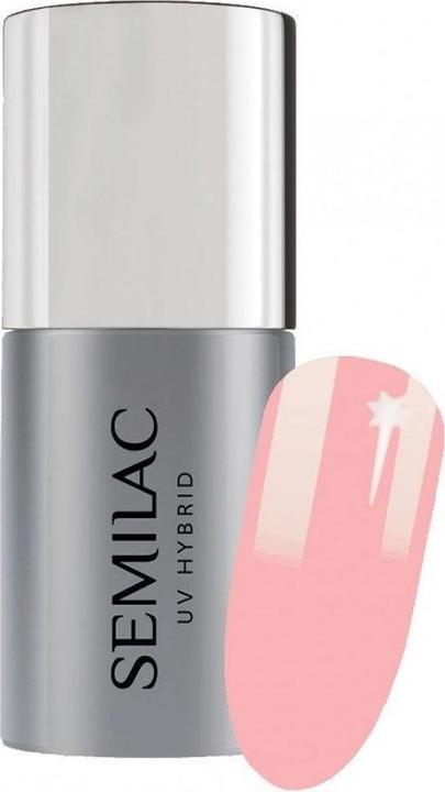 Produktbild Semilac Base for hybrid varnishes BB Base Rose 7ml universal (Rose, Gel-Effekt Nagellack)
