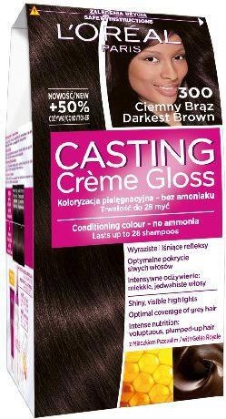 Immagine prodotto L'Oréal Paris Crema Gloss Colour cremas n.300 Marrone scuro (300 Ciemny Brąz)