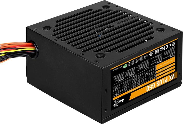 Actual product image AeroCool VX PLUS 650 Power Supply ATX 650W (650 W)
