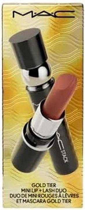Produktbild MAC Jeans Mac Gold Tier Mini Lip and Lash Duo 2 Piece Set (Gold)