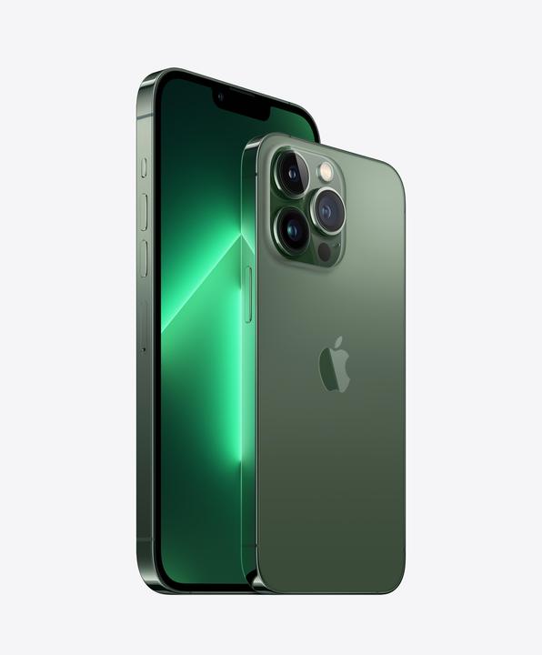 Immagine prodotto Apple iPhone 13 Pro Max (256 GB, Verde alpino, 6.70", SIM + eSIM, 12 Mpx, 5G)